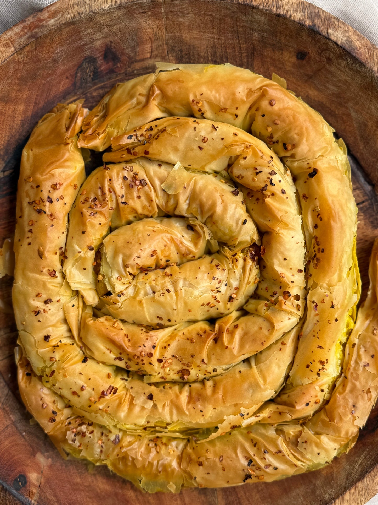 turkish potato borek phyllo pie