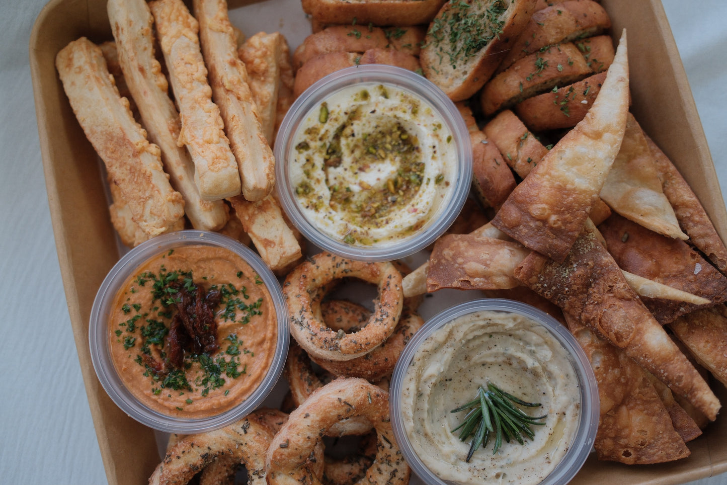 Bread and Dip Box