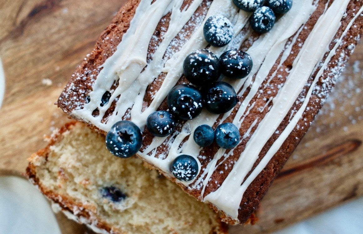 Loaded Blueberry Tea Loaf