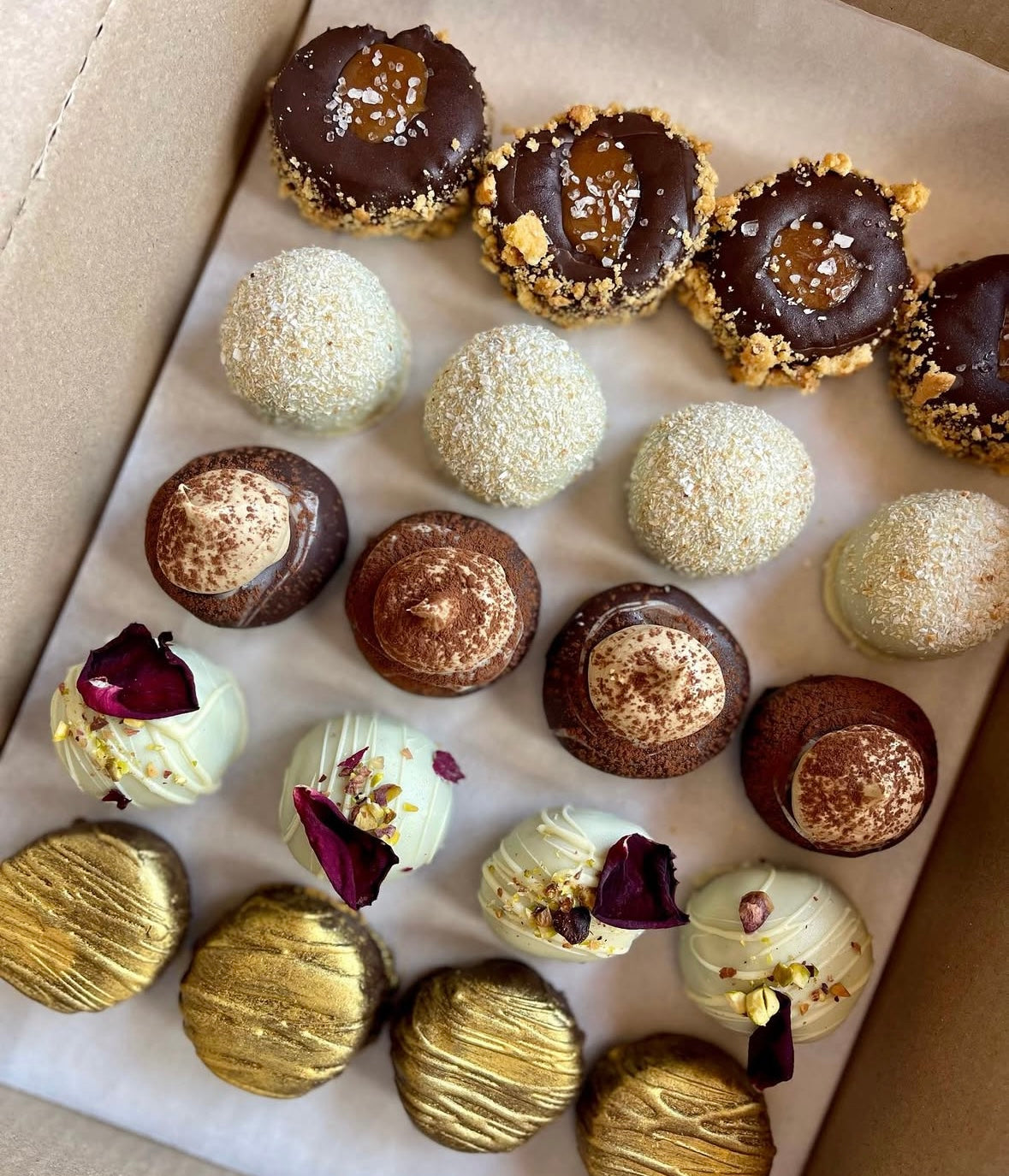 Handcrafted Truffle Box