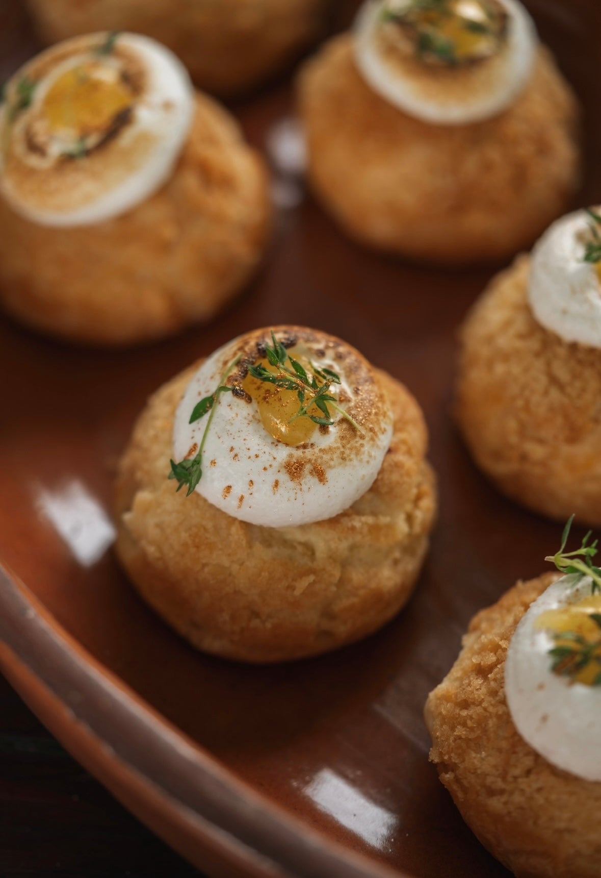 LEMON MERINGUE CREME PUFFS