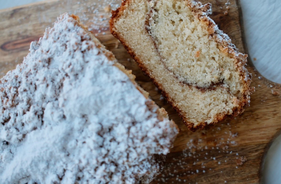 Cinnamon Swirl Tea Loaf