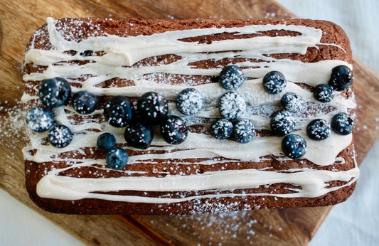 Loaded Blueberry Tea Loaf