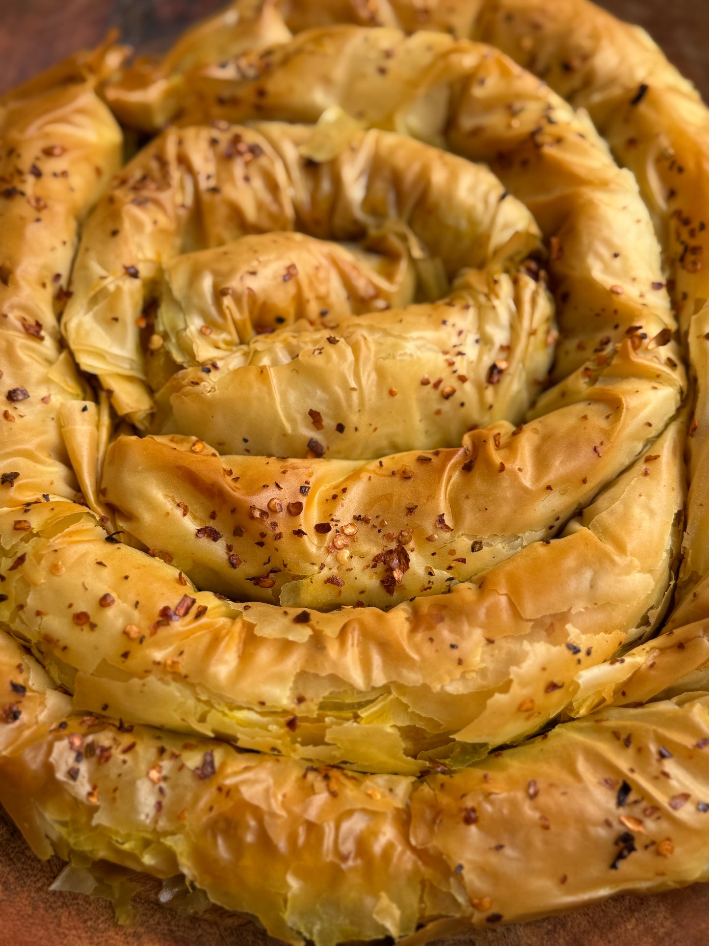 turkish potato borek phyllo pie