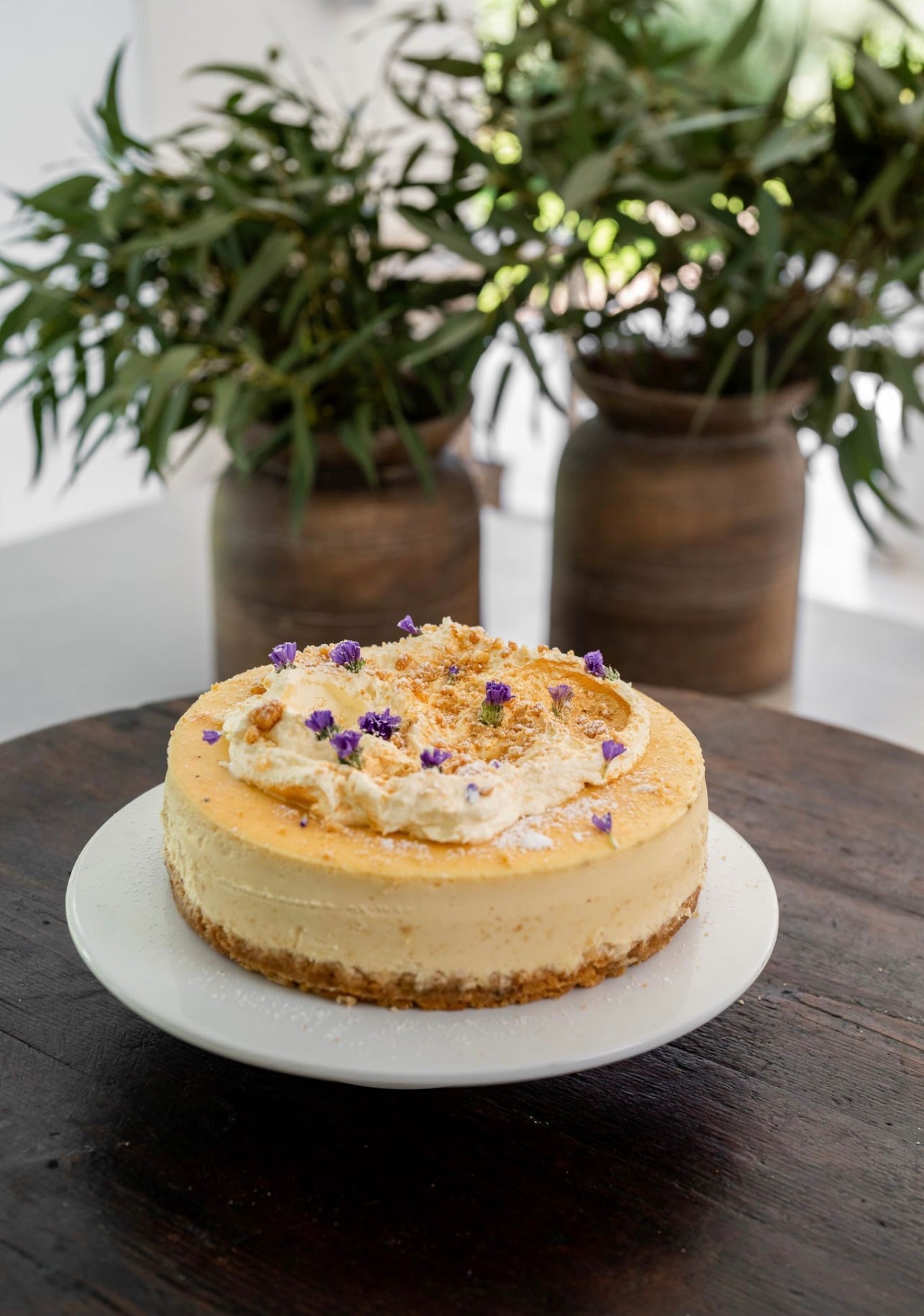 Rooibos & Cinnamon Cheesecake