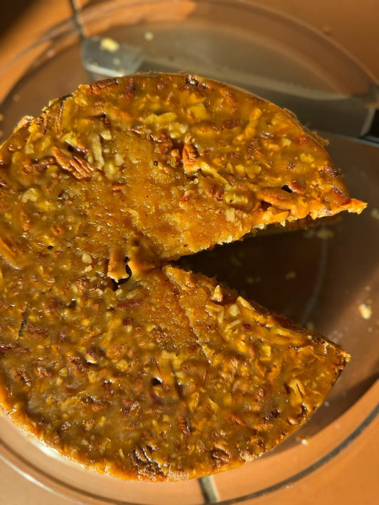 Sticky Pecan Sponge Cake