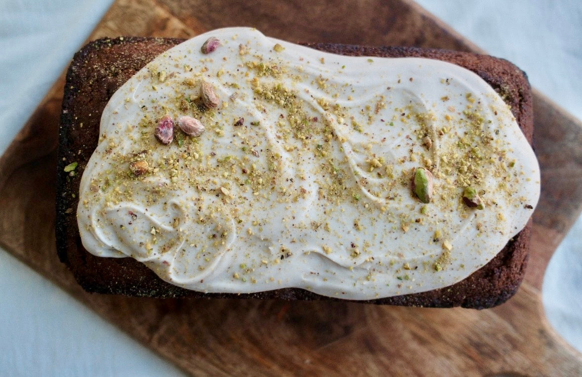 Earl Grey & Pistachio Tea Loaf