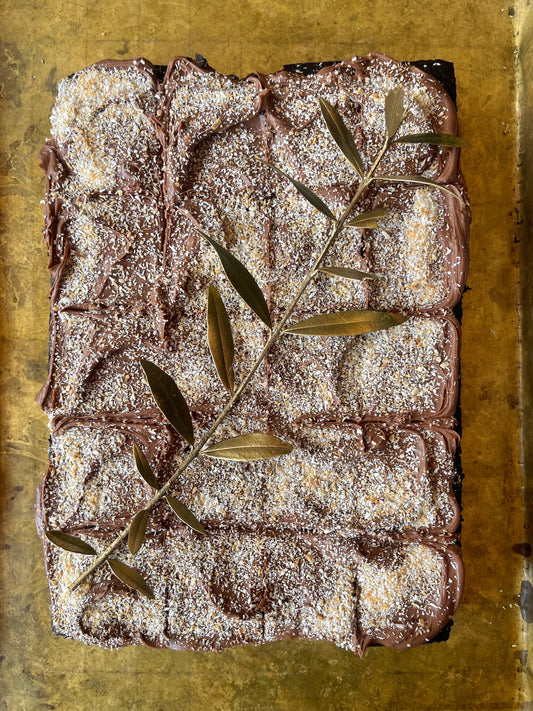 Lamington Sheet Cake