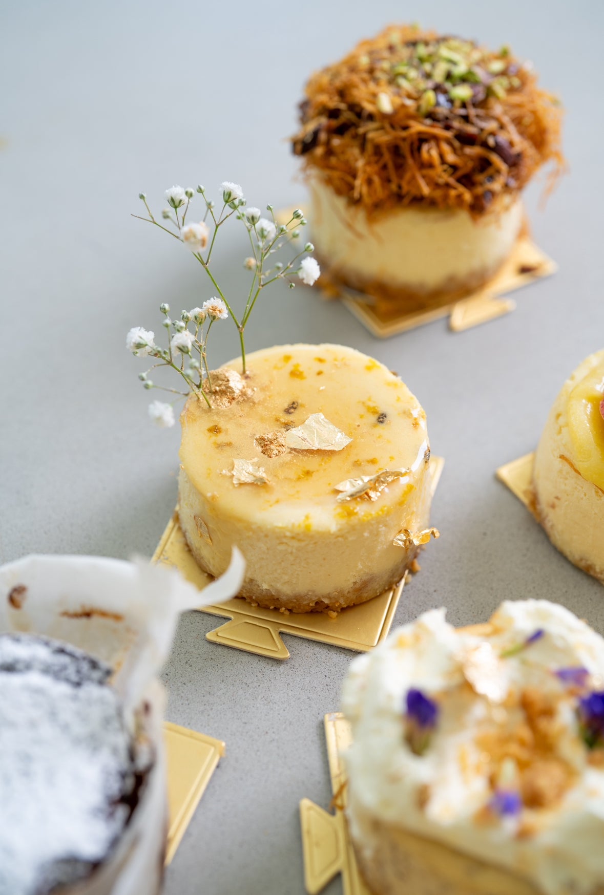 Orange, Honey & Cardamom Cheesecake