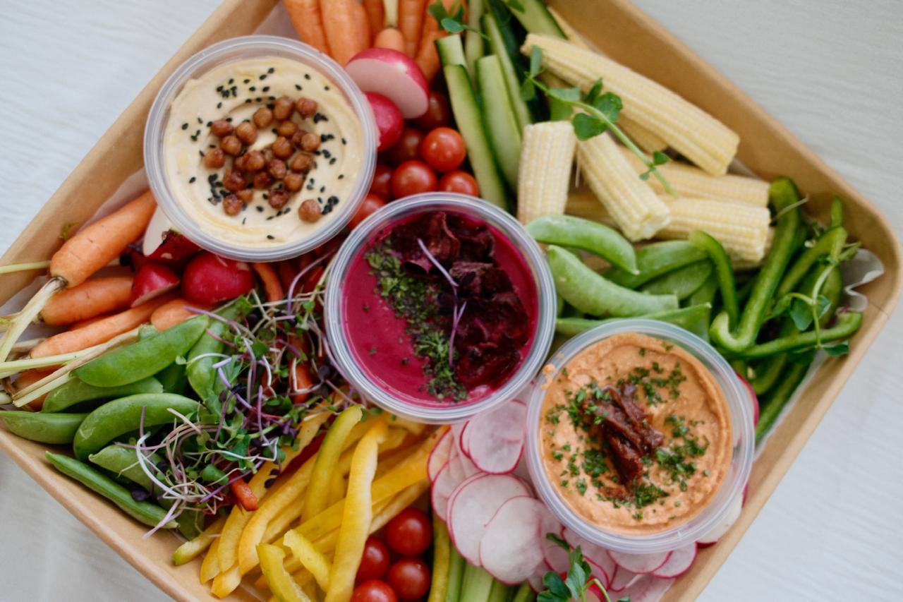 Hummus & Crudite Platter