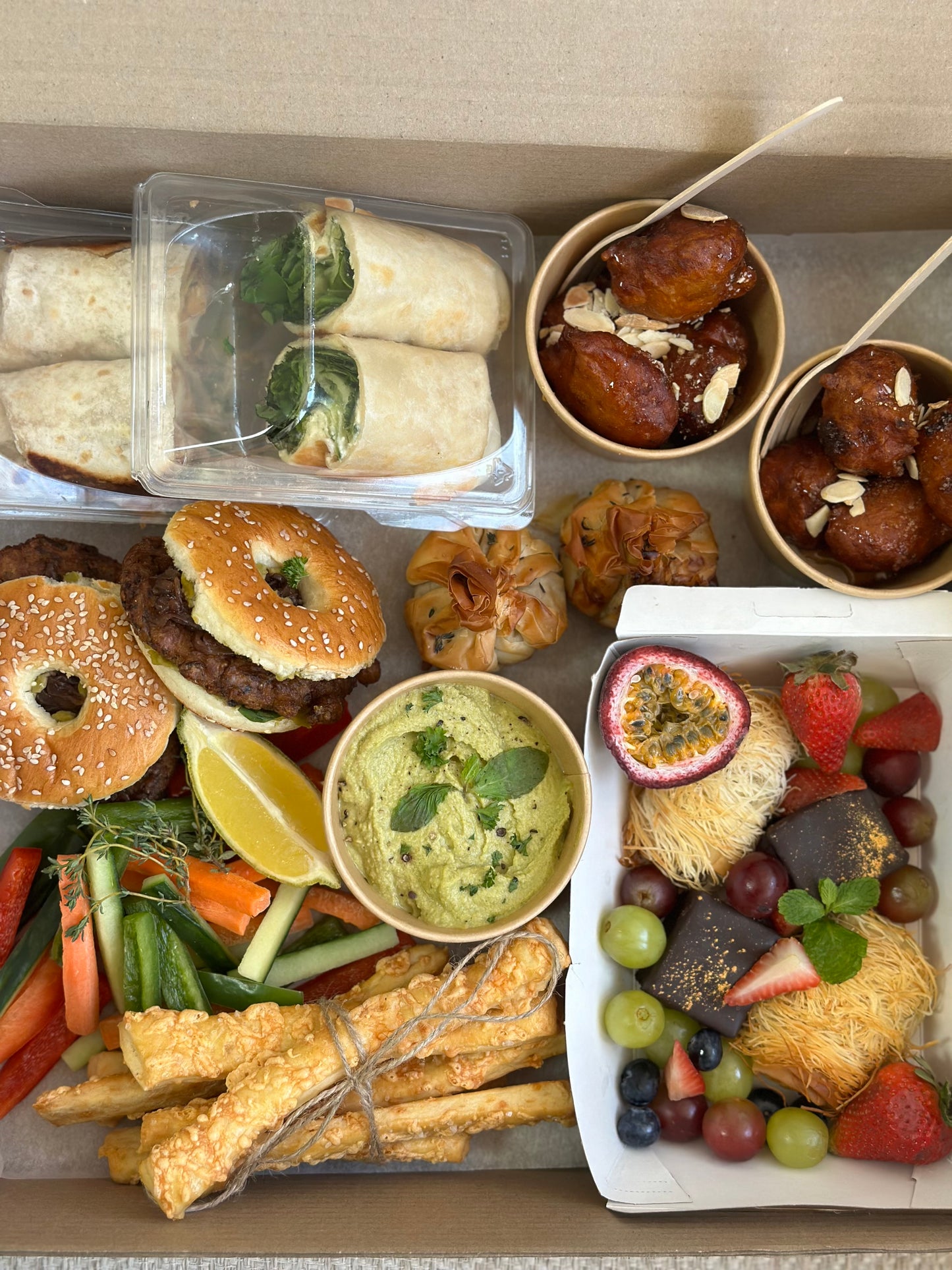 Picnic box for Two (vegetarian)