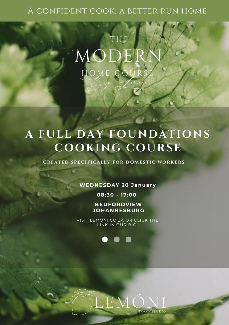 (20 JAN'27) THE MODERN HOME COURSE-Foundations in Practical Home Cooking