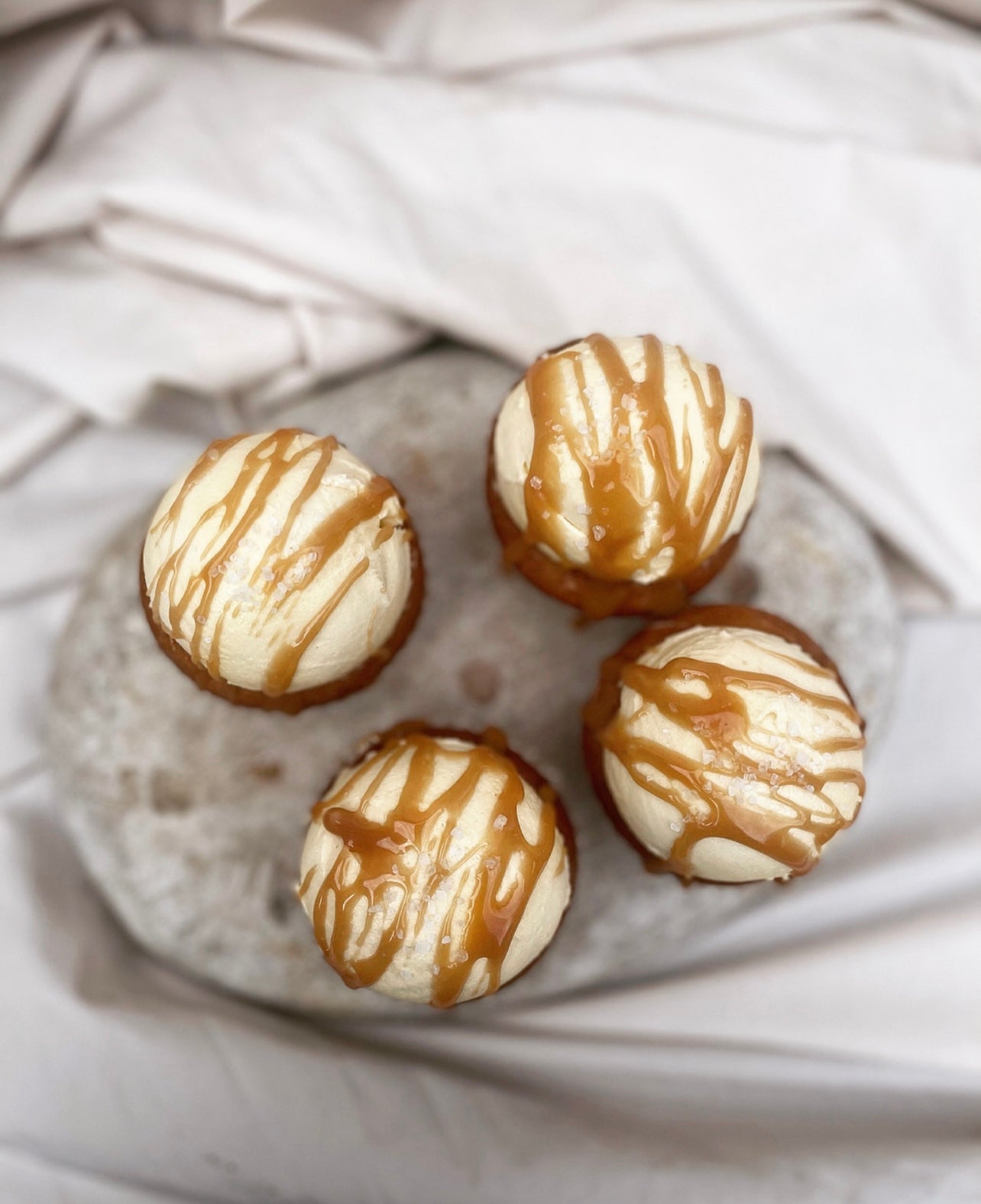caramello cupcakes