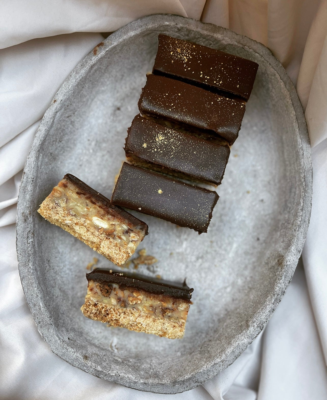 Millionaire Praline Shortbreads