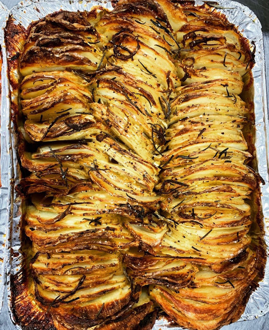 french onion potato bake