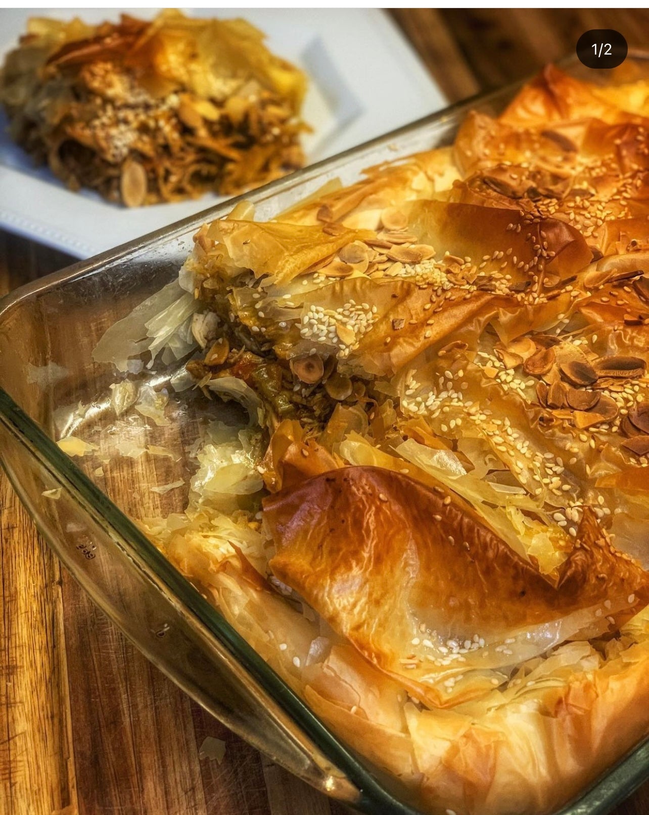 middle eastern chicken pie